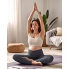 image:imageG4Free Barefeel Nursing Bras for Breastfeeding Seamless Maternity Bra  Wirefree U Back Removable Pads Builtin Support Band Onehanded Clips Adjustable Straps for Sleep Yoga or PostpartumLight Khaki