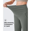 image:imageG4Free EverGoing Maternity Work Pants Pregnancy Tapered Ankle Trousers  with Pockets Over the Belly Soft Stretch Relaxed Fit for Casual Office or BusinessGray Sage