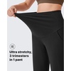 image:imageG4Free EverGoing Maternity Work Pants Pregnancy Tapered Ankle Trousers  with Pockets Over the Belly Soft Stretch Relaxed Fit for Casual Office or BusinessBlack
