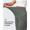 image:imageG4Free EverGoing Maternity Work Pants Tapered Ankle Pregnancy Trousers  with Pockets Vertical Front Seam Over the Belly Soft Stretch Relaxed Fit for Casual Lounge Office or BusinessGray Sage
