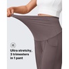 image:imageG4Free EverGoing Maternity Work Pants Tapered Ankle Pregnancy Trousers  with Pockets Vertical Front Seam Over the Belly Soft Stretch Relaxed Fit for Casual Lounge Office or BusinessTaupe