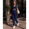 image:imageG4Free EverGoing Maternity Work Pants Tapered Ankle Pregnancy Trousers  with Pockets Vertical Front Seam Over the Belly Soft Stretch Relaxed Fit for Casual Lounge Office or BusinessRoyal Blue